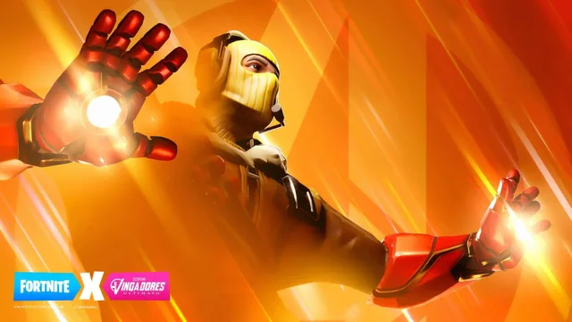 Mais teasers do evento de Fortnite com Vingadores traz as luvas do Homem de Ferro e o martelo Rompe Tormentas (de Thor)