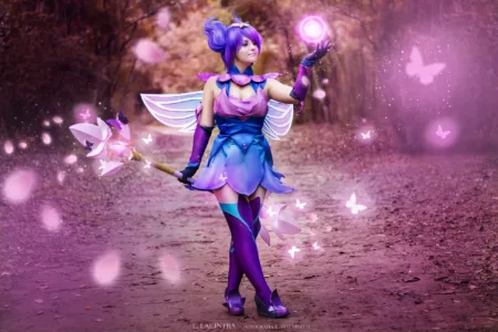 Lux Elementalista Mística - Cosplay Fada - League of Legends