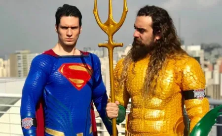 Aquaman e Superman - Cosplays da DC Comics