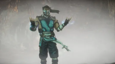 Mortal Kombat 11 - Sub-Zero chegando no confronto