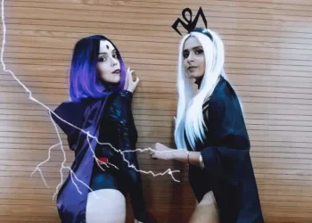 Cosplays: Veja belas caracterizações da Ravena e da Tempestade, de Jovens Titãs e X-Men! Ravena e Tempestade - Cosplays Femininos de Super-Heroínas - Jovens Titãs e X-Men - Foto