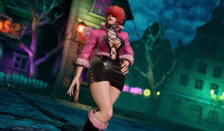 Shermie em The King of Fighters XV - Capa 01