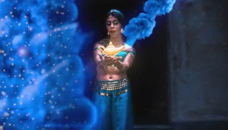 Arte Digital Cosplay da Jasmine, de Aladdin - Capa