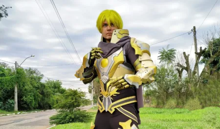 Bealdor - God of Light - Aura Kingdom Cosplay Capa