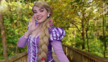 Cosplay da Rapunzel - Princesa Disney 01