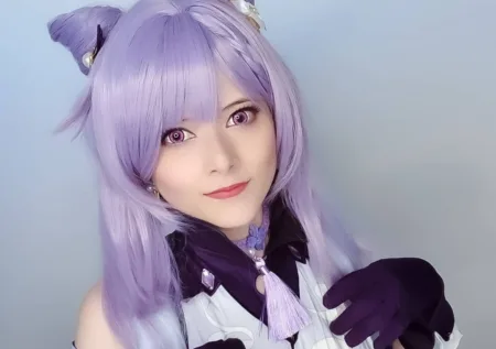 Cosplay e make-up da Keqing - Genshin Impact - sayuri.fsy Capa