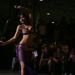A dança do ventre e a Campus Party 2009 Dança do Ventre Luana Hazine