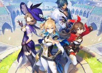 Genshin Impact Key Art Personagens