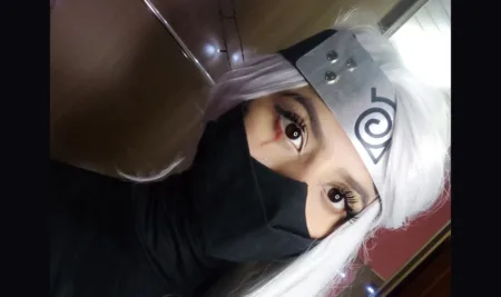 Kakashi Cosplay Feminino - Naruto 05