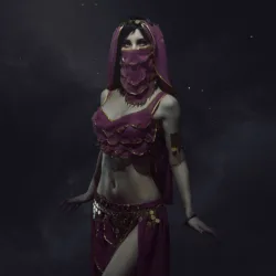 Mileena Cosplay - Dança do Ventre 01 - Por Ksana Dtankevich - 8