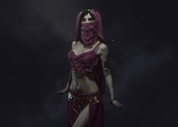 Mileena Cosplay - Dança do Ventre 01 - Por Ksana Dtankevich - 8