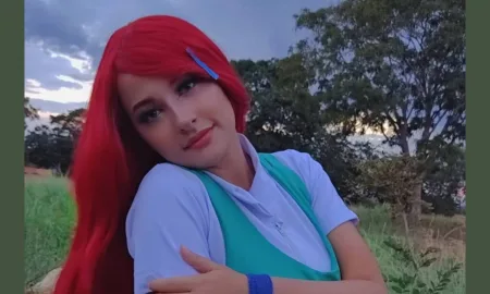 Uzumaki Kushina Cosplay Feminino - Naruto Foto Capa