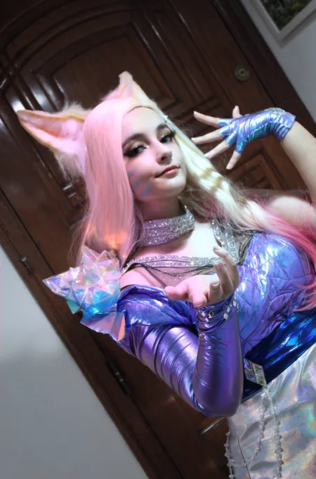 Belo cosplay da Ahri KDA All Out - League of Legends - 05