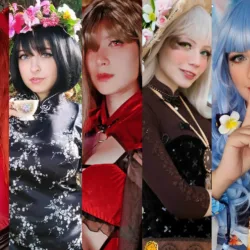 Genshin Impact: Cosplayers brasileiras fazem collab com personagens originais! Capa Collab Genshin Impact 03