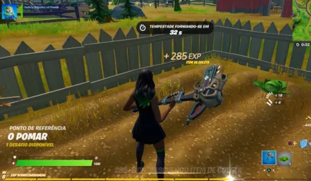 Coletando Repolhos em Fortnite 05