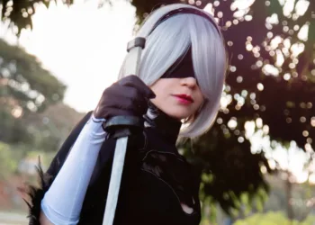 Cosplay da 2B - Nier Automata Capa