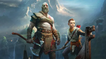 God of War Kratos e Atreus Screen
