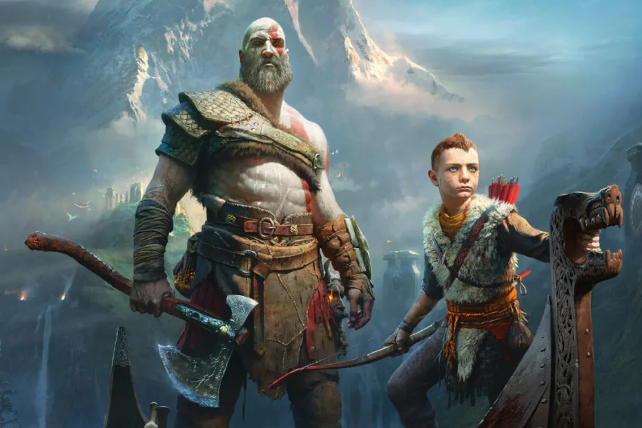 God of War Kratos e Atreus Screen