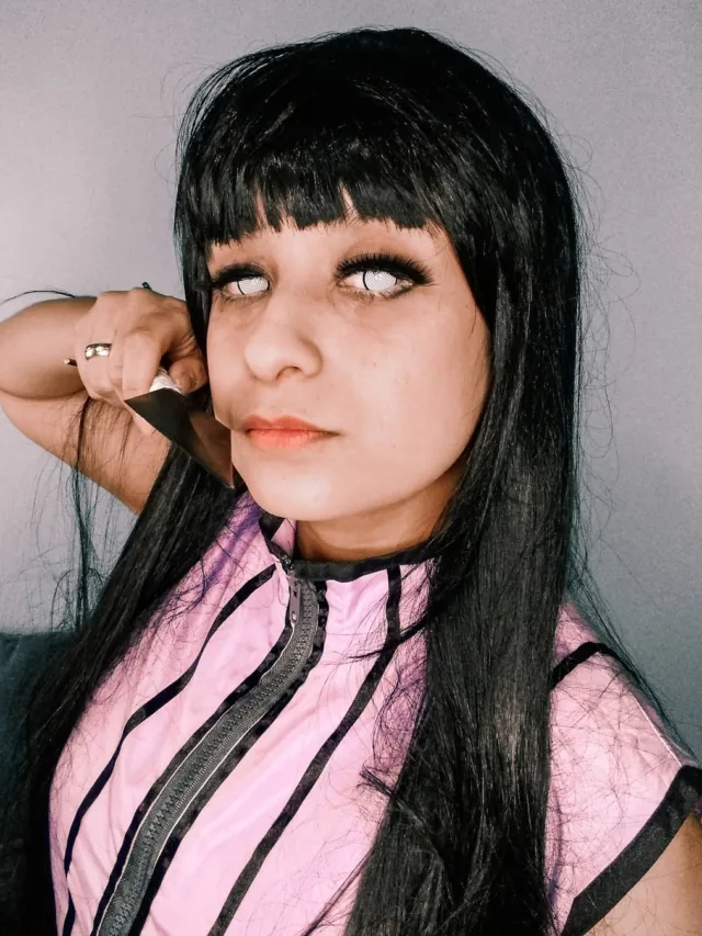 Fã brasileira faz belo cosplay da Hinata (Naruto)