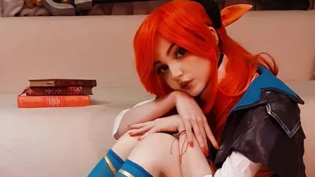 Lux Academia de Batalha - Cosplay de League of Legends - Alice Dias Capa