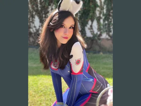 Overwatch - D.VA comemorando a Páscoa - Capa