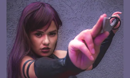 Psylocke Cosplay - X-Men Marvel Capa