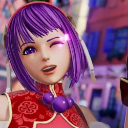 Athena Asamiya em The King of Fighters XV - Capa 2