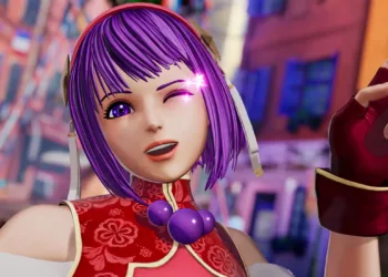 Athena Asamiya em The King of Fighters XV - Capa 2