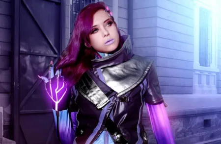 Cosplay da Sombra - Overwatch - Rizzyun Capa
