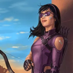 Hailee Steinfeld divulga nova foto de bastidores da série do Gavião Arqueiro (Marvel/Disney+) Kate Bishop Capa Stories 01