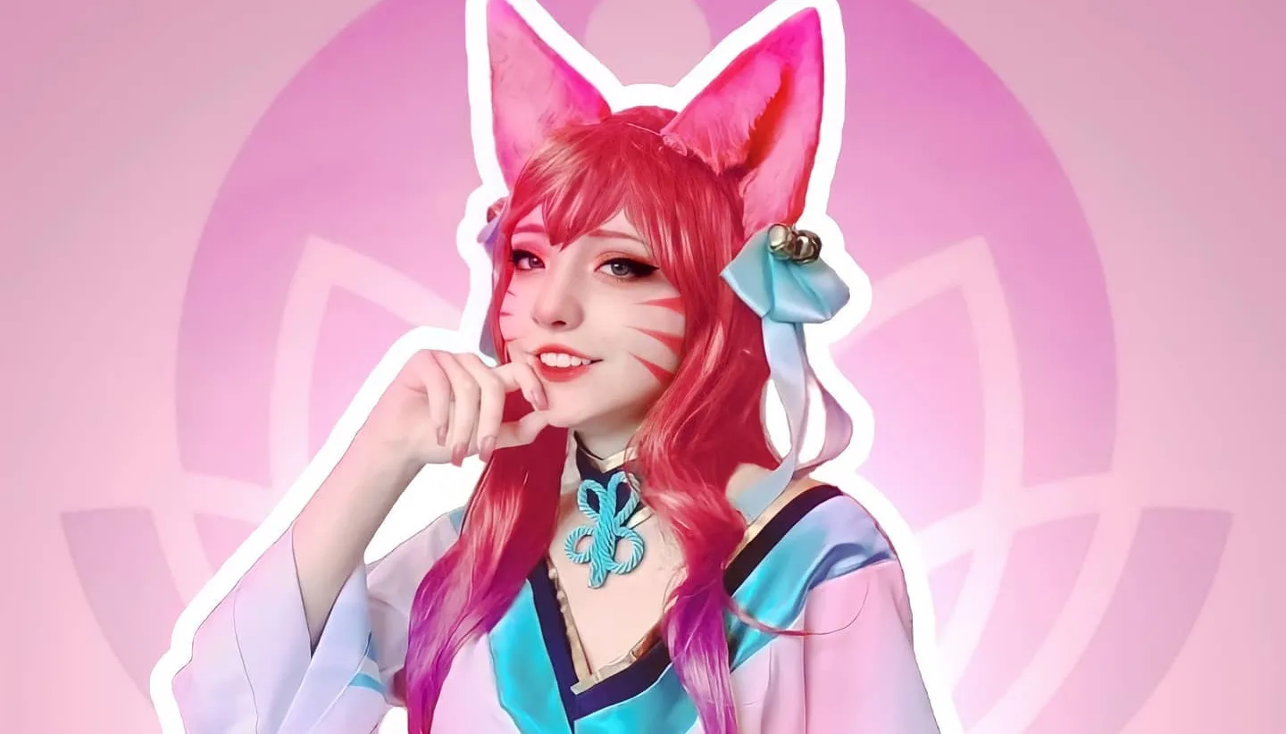 League of Legends: Belo cosplay da Ahri Spirit Blossom, da cosplayer brasileira Ally Cosplay Ahri Spirit Blossom - League of Legends Cosplay - Ally Capa