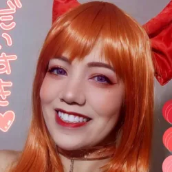 Belo cosplay da Blossom, das Meninas Superpoderosas Florzinha - Meninas Super-poderosas - Cosplay do desenho Capa