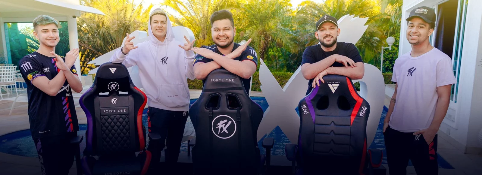 Force One lança linha exclusiva de cadeiras gamer do Fluxo Force One Fluxo