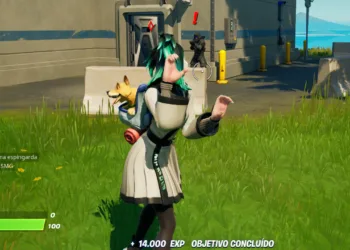 Fortnite - Dance a 10 metros de um Guarda OI - Imagem Capa