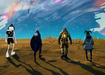 Fortnite Temporada 8 Capa - Peixotoon, Torin, JB Chimpanski e Charlotte - Capa