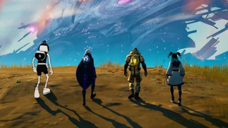 Fortnite Temporada 8 Capa - Peixotoon, Torin, JB Chimpanski e Charlotte - Capa