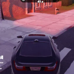 Guia de Fortnite: Destrua caixas de correio com um veículo Guia de Fortnite - Destruindo uma caixa de correio com um carro 08 - Alameda Arborizada Capa