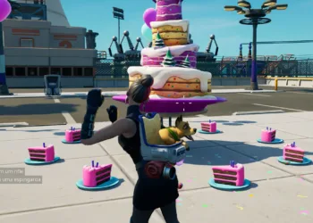 Guia de Fortnite - Encontrando os bolos de aniversário capa