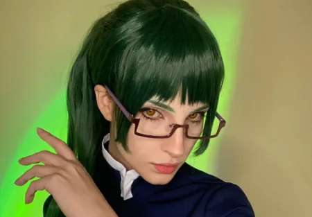 Maki Cosplay - Jujutsu Kaisen - Samanta bravin Capa