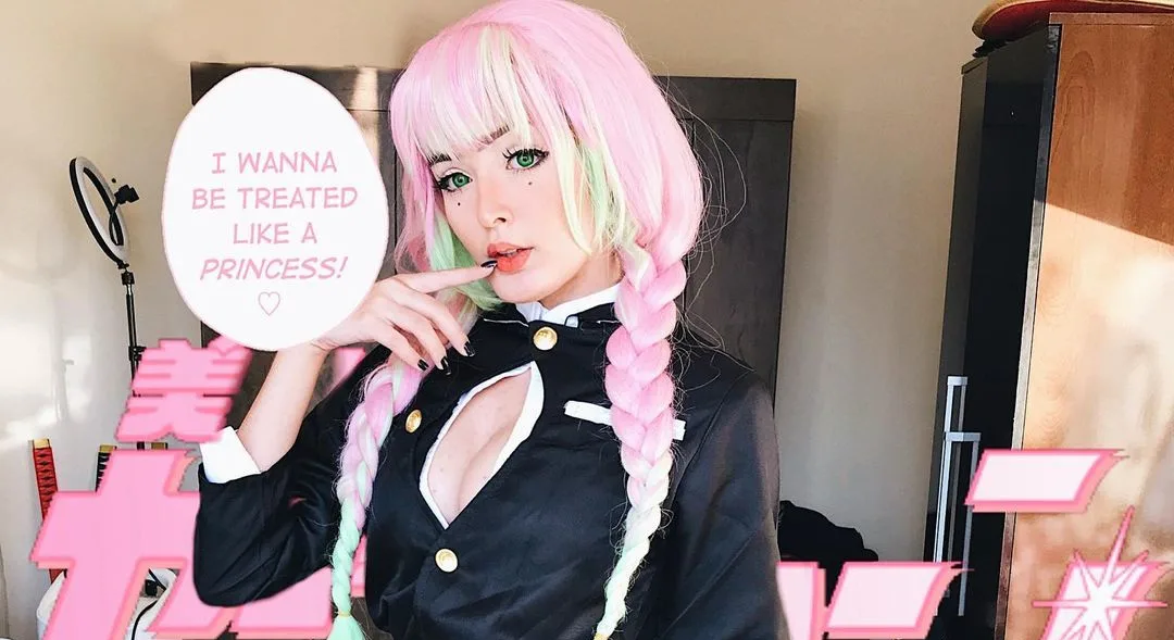 Kimetsu no Yaiba: Veja um belo cosplay da Mitsuri Mitsuri Kanroji Cosplay - Kimetsu no Yaiba - Mizuhart Capa