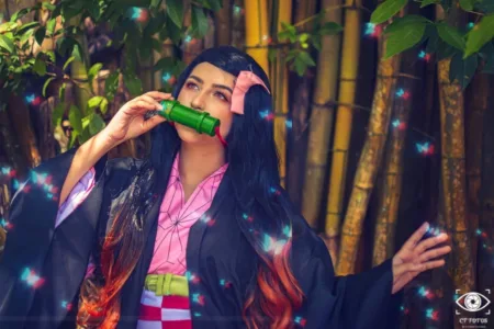 Nezuko Cosplay - Kimetsu no Yaiba - Hey Mary 01