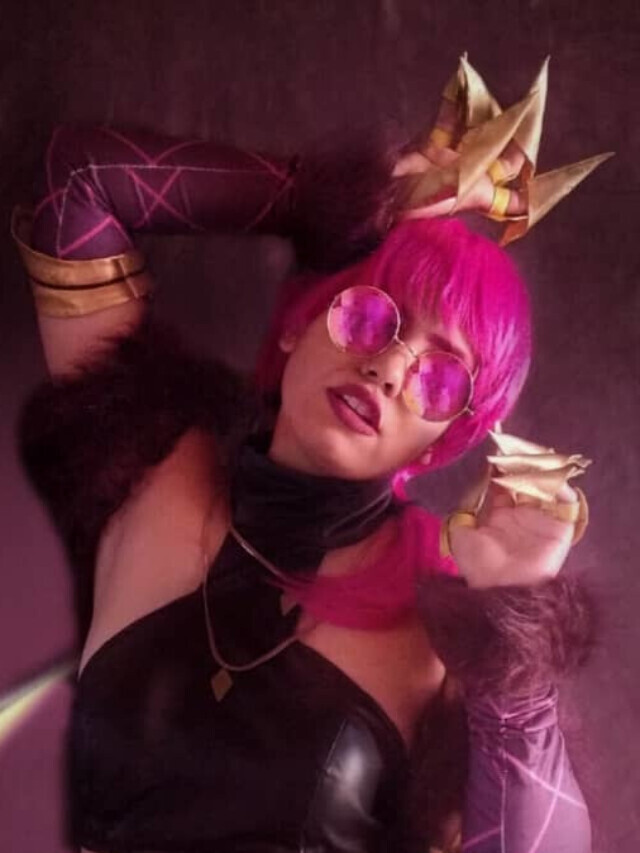 League of Legends: Belo cosplay da Evelynn K/DA