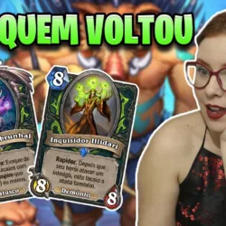 Hearthstone: Decklist e gameplay do Standard Caçador de Demônios de Último Suspiro (Nayara Sylvestre) Banner de Deck Caçador de Demônios - Nayara Sylvestre