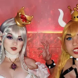 Belos cosplays da Booette e Bowsette - Nahluamui e Kahmoonz Capa