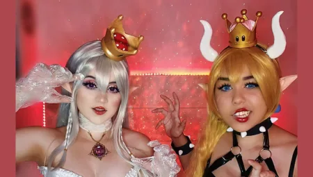 Belos cosplays da Booette e Bowsette - Nahluamui e Kahmoonz Capa