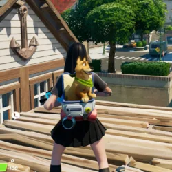 Fortnite - Construindo estruturas no Penhasco Praiano Capa