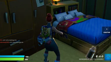 Fortnite - Destruindo camas no Parque Agradável Capa