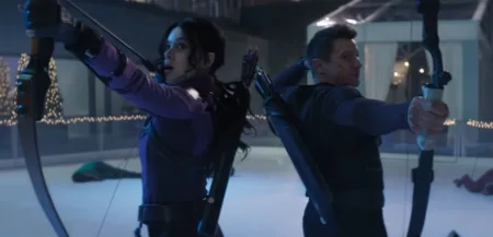 Gavião Arqueiro - Kate Bishop e Clint Barton