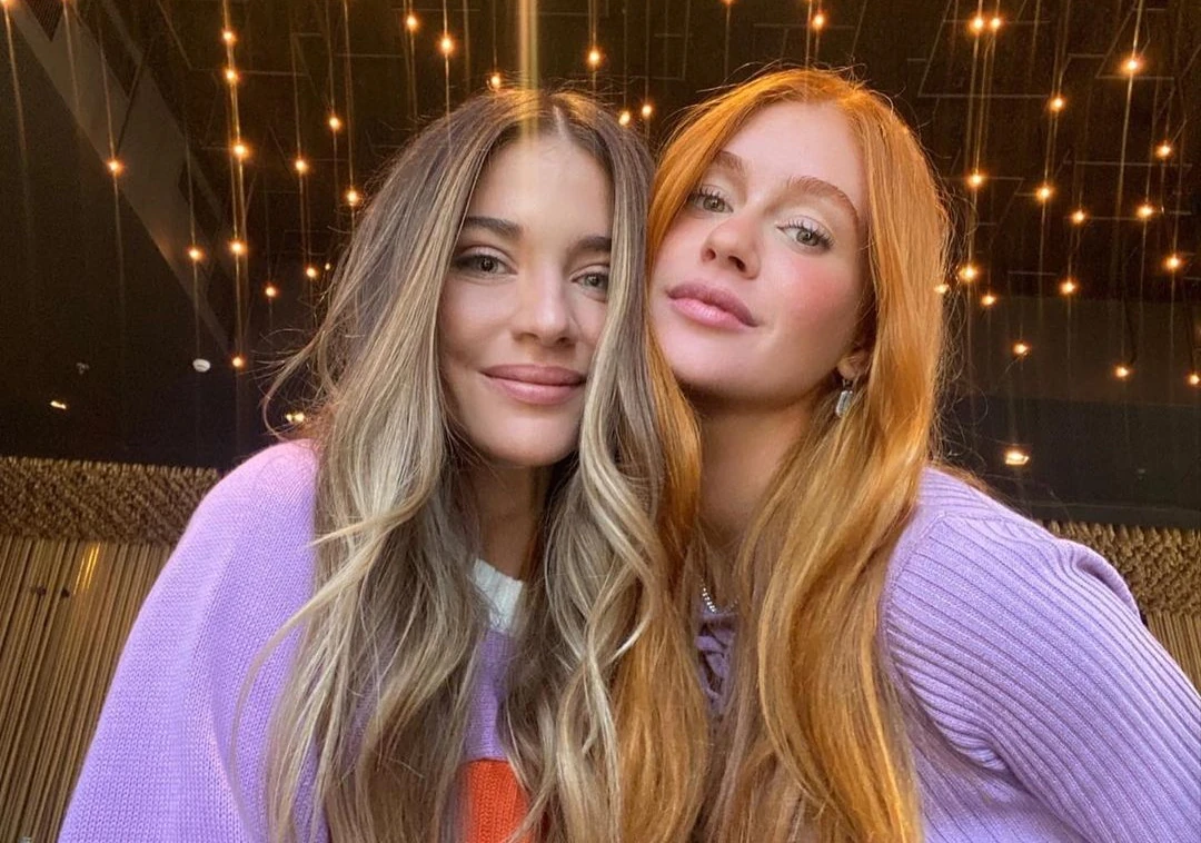 Instagram pode estar testando mostrar mais de uma conta em uma postagem (nos nicks) Luma Costa e Marina Ruy Barbosa - Foto capa