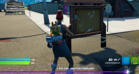 Quadro de Caçada em Fortnite - Temporada 8